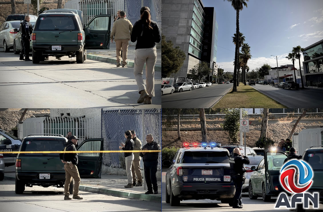 Encuentran un cadáver en vehículo abandonado con el motor encendido