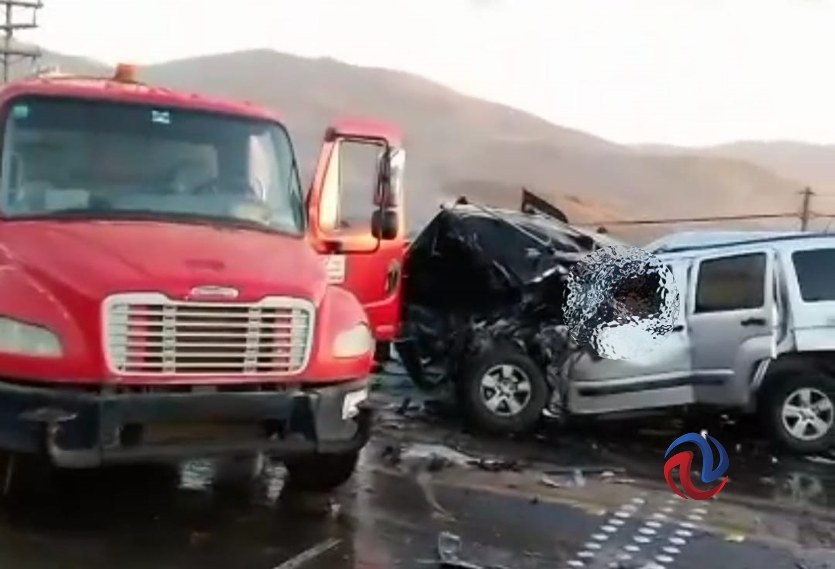 Cinco muertos y un herido en choque múltiple en la libre TijuanaTecate