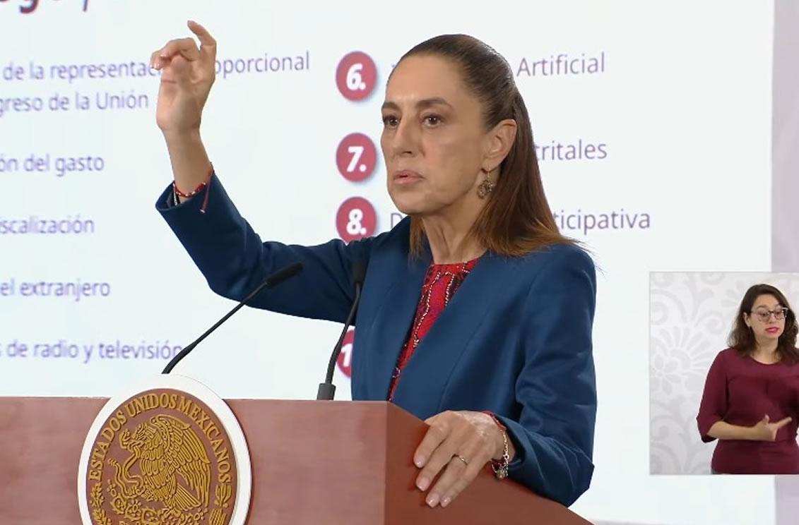 Tiene Sheinbaum un Plan B por si rechazan la reforma electoral
