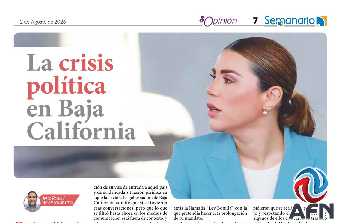 La crisis política de BC llega a semanario católico de Guadalajara