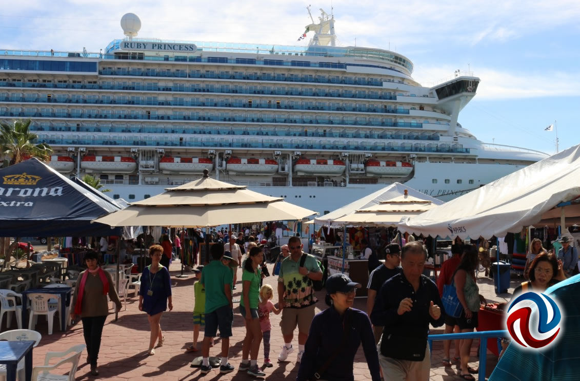 Arribarán a Los Cabos cerca de ocho mil turistas en cruceros para Navidad 