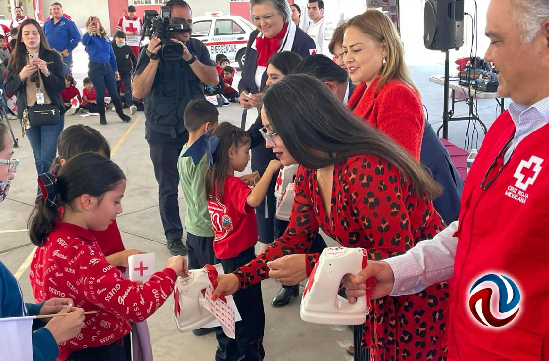 Inició la Cruz Roja de Mexicali la colecta escolar 2024