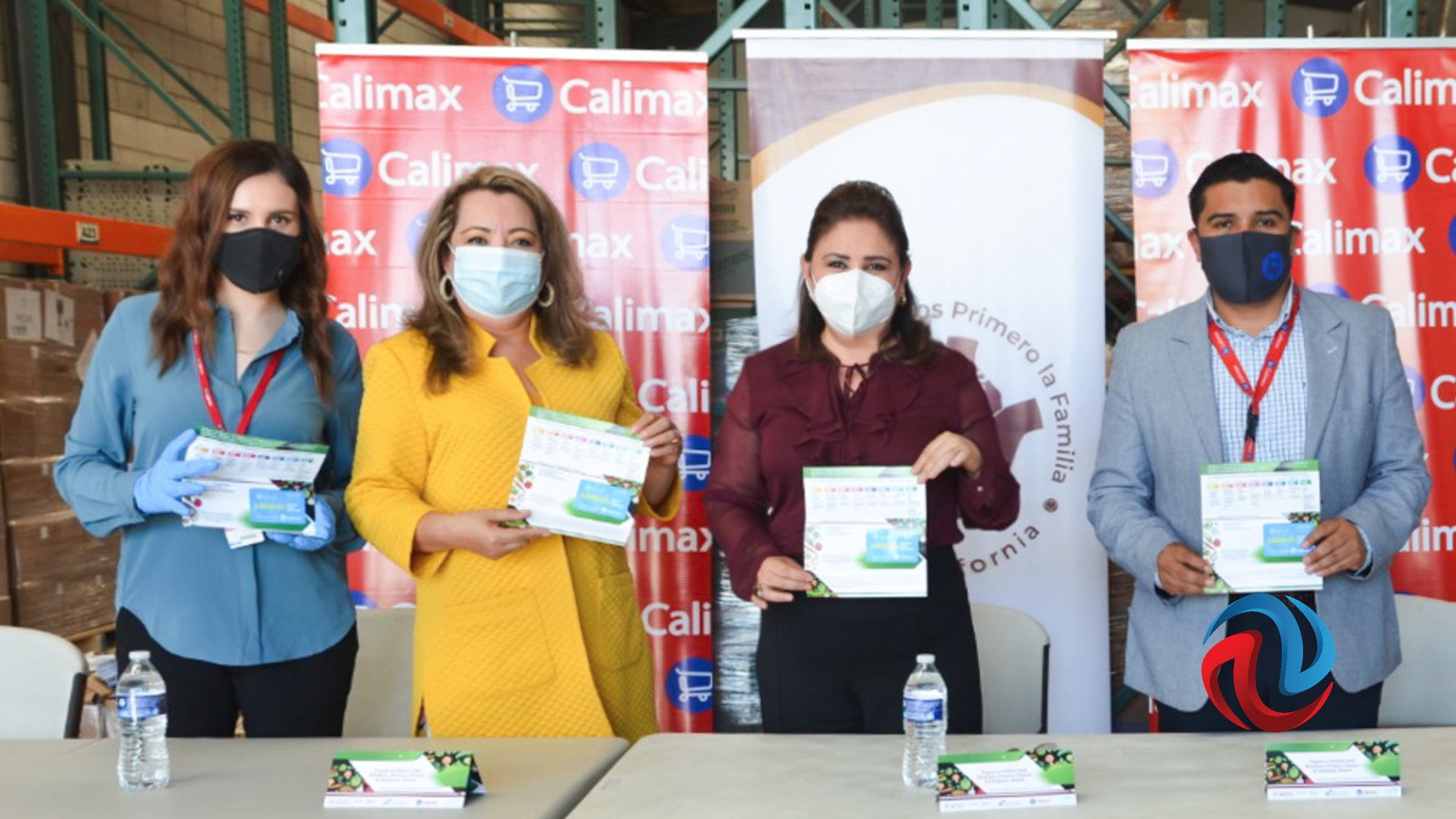 Donan 16 mil tarjetas de despensa para familias afectadas