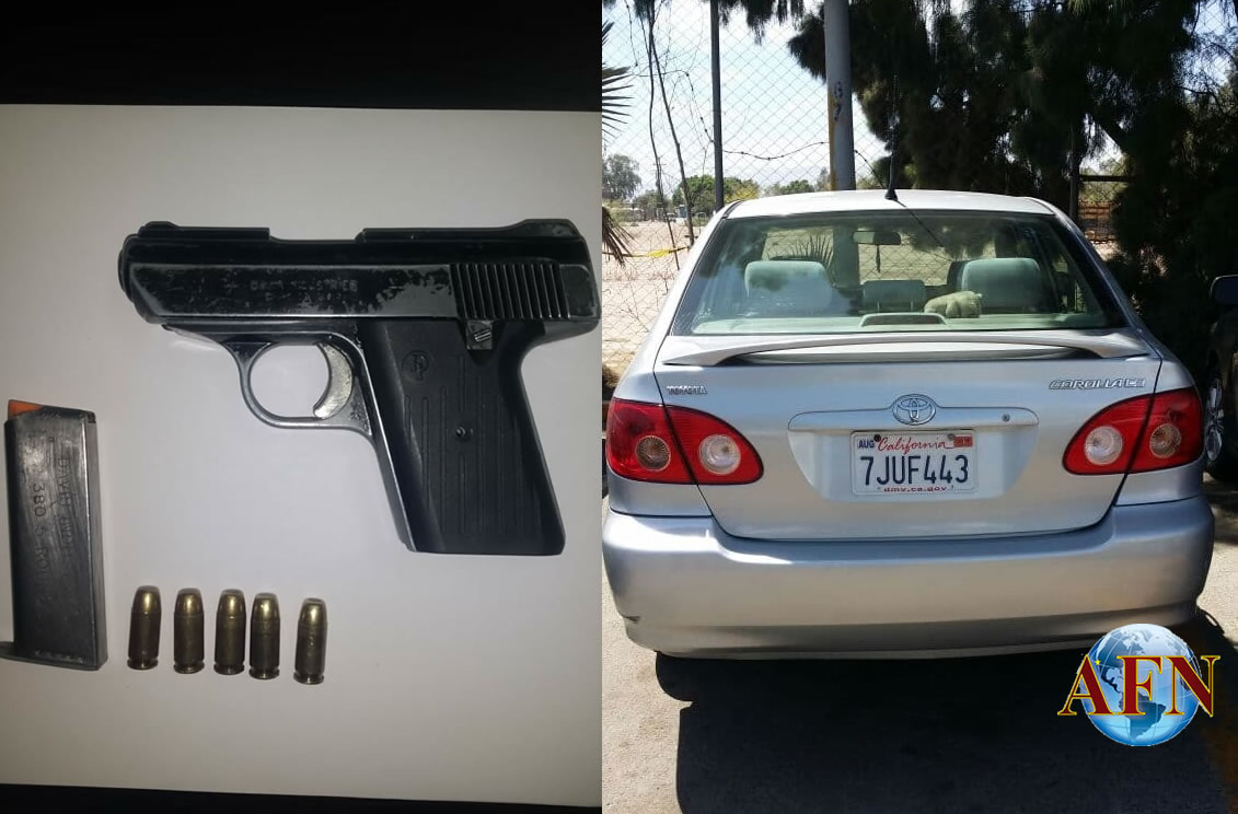 Los arrestan con armas y cartuchos