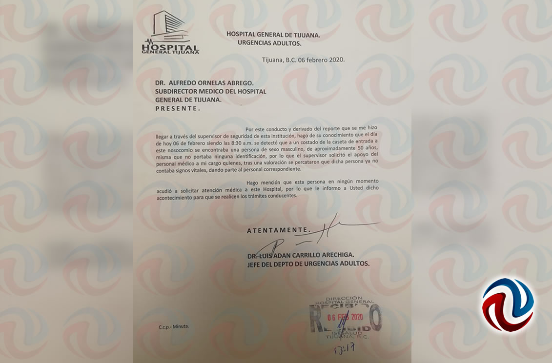 Rechazan negligencia en muerte de indigente