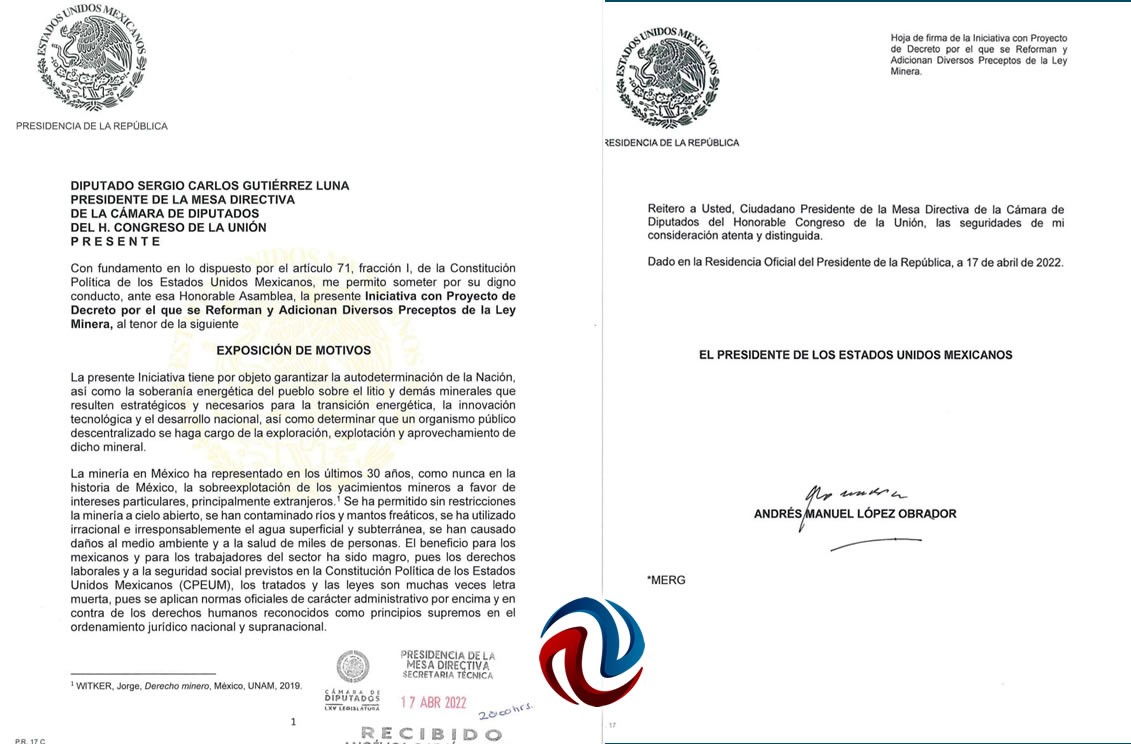 El litio es patrimonio de la nación; dice La Ley de AMLO