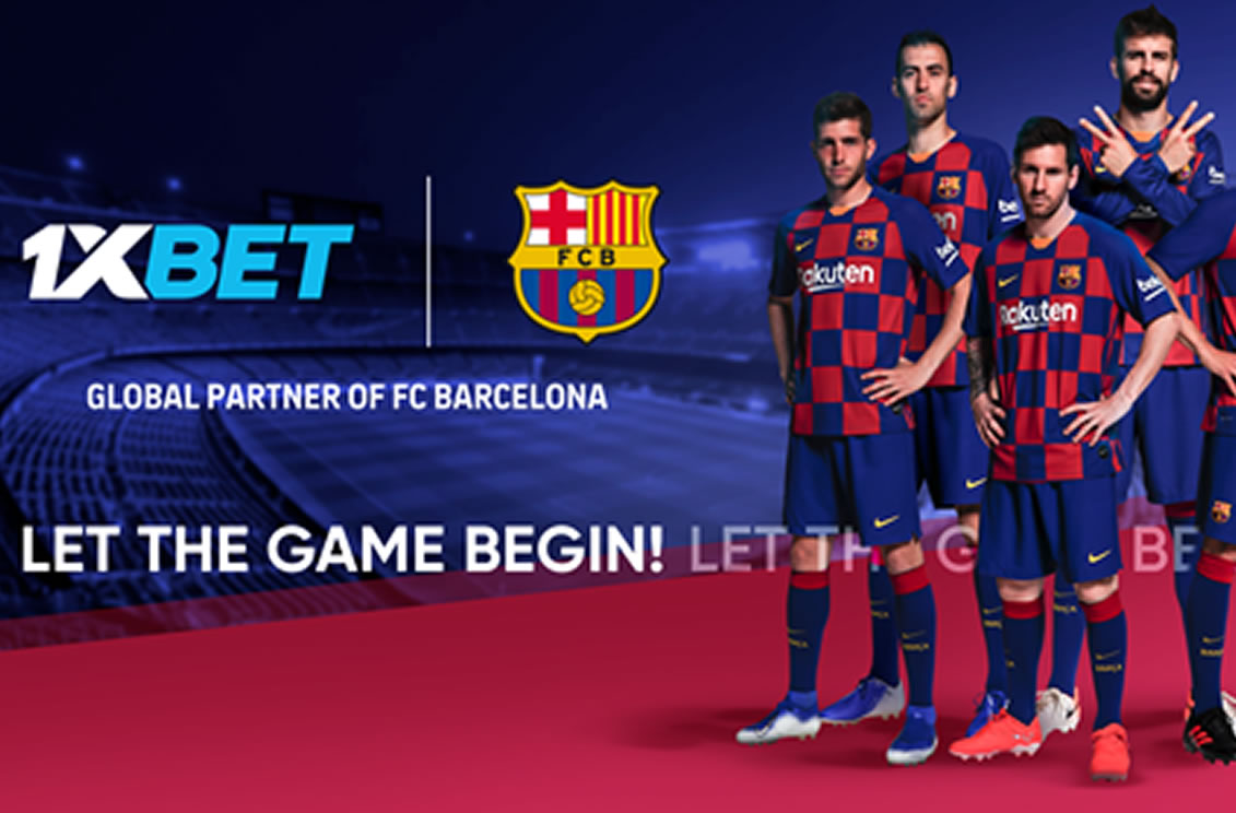 El FC Barcelona incluye a 1xBet como su nuevo socio global
