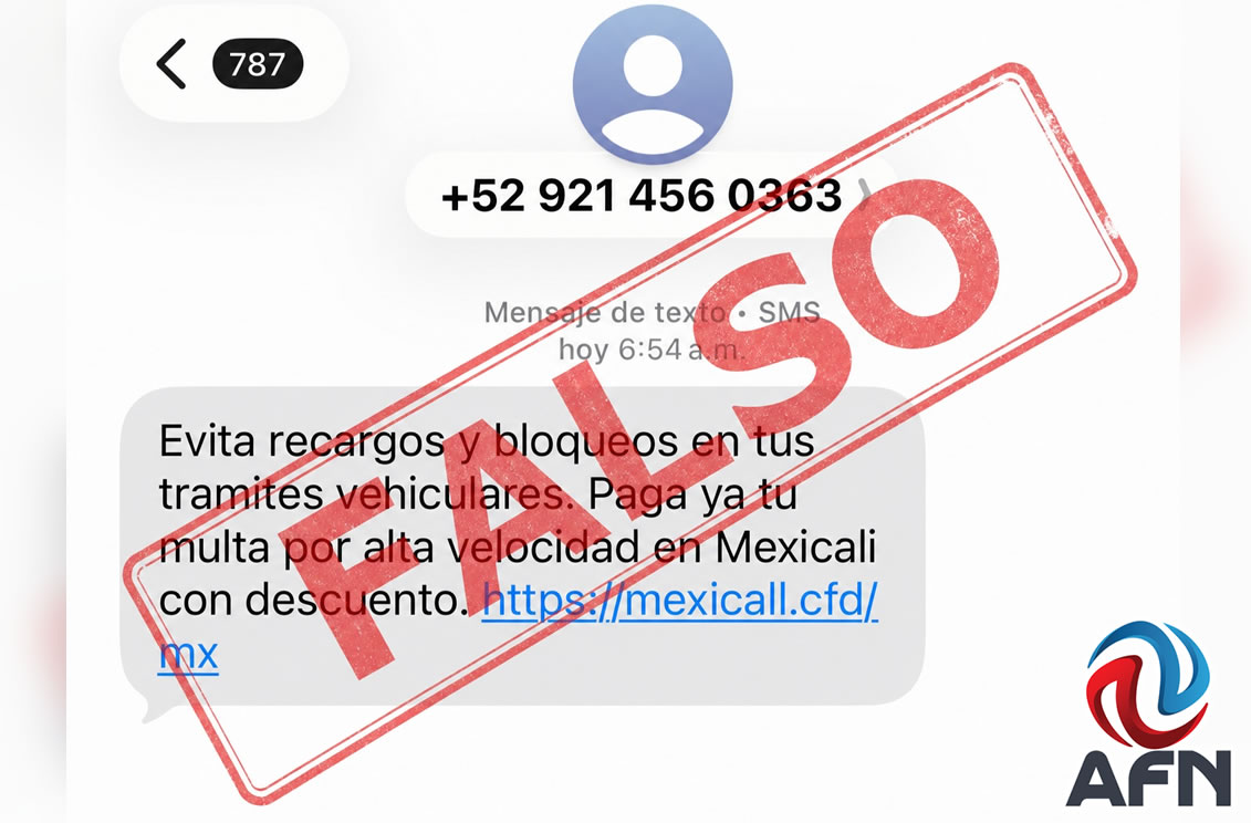 Advierten sobre fraudes por multas de tránsito falsas en internet