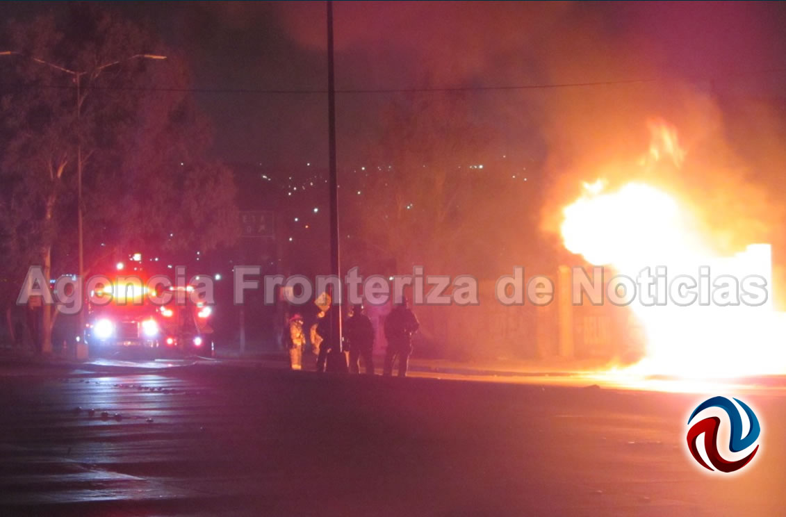 Cierran la Benton por fuga de gas esta madrugada