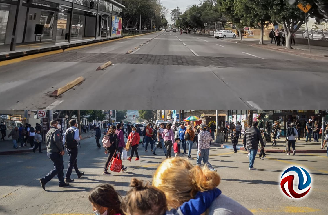 Contrasta la movilidad en Tijuana