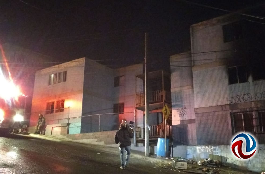 Incendio causó daños en departamentos