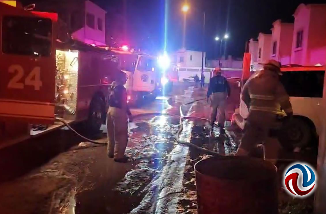 Incendio de vivienda en Sonora dejó a una familia con quemaduras