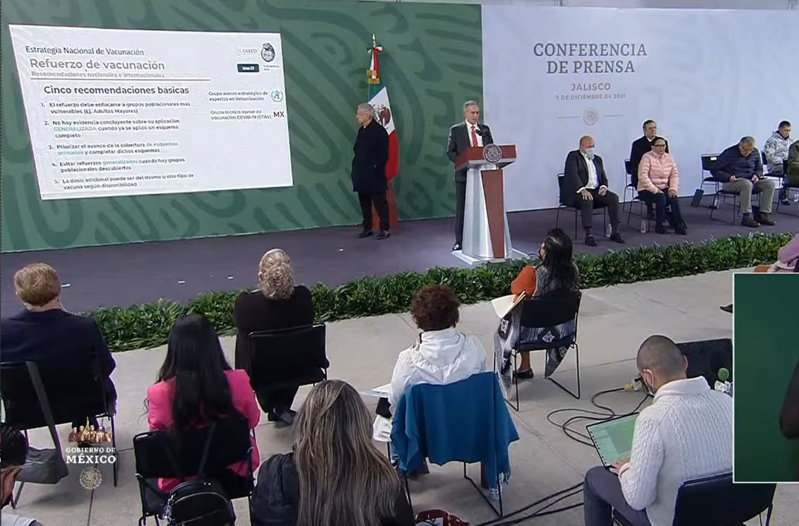 Inicia vacunación de refuerzo contra el COVID-19 en seis estados