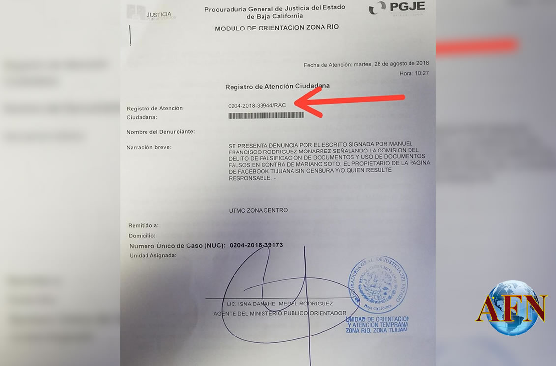 Regidor denuncia alteración de documentos