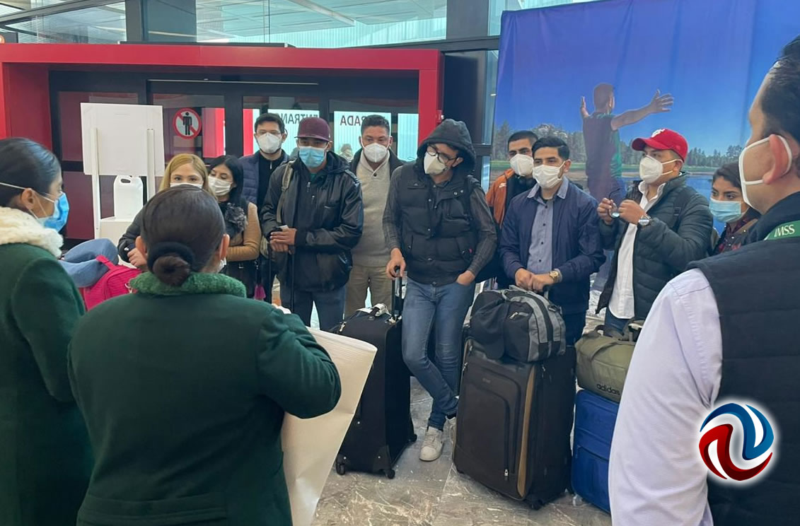 Continúan llegando contingentes de médicos de apoyo a Baja California 