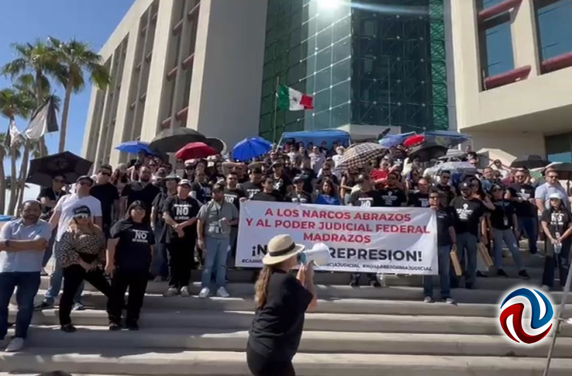 Empleados del PJF en Mexicali inician paro de labores