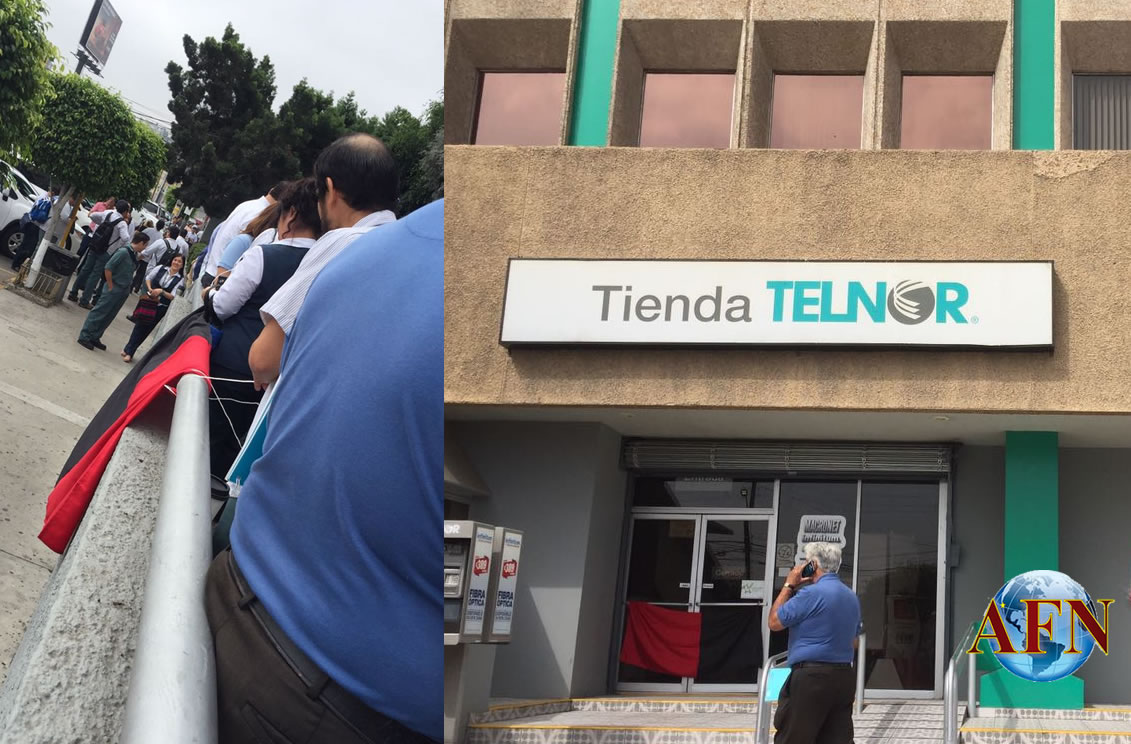 Paro nacional en Telmex - Telnor