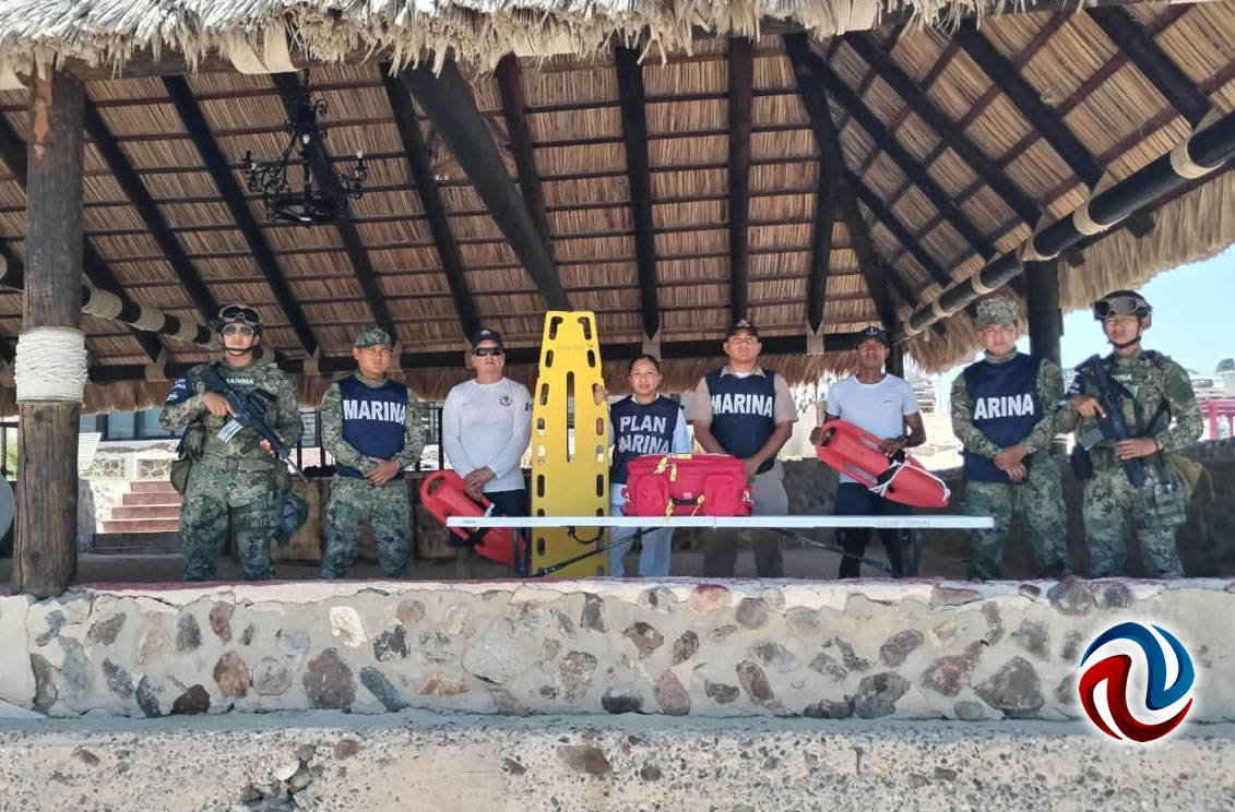 Inicia la Armada de México Operación Salvavidas Verano 2024