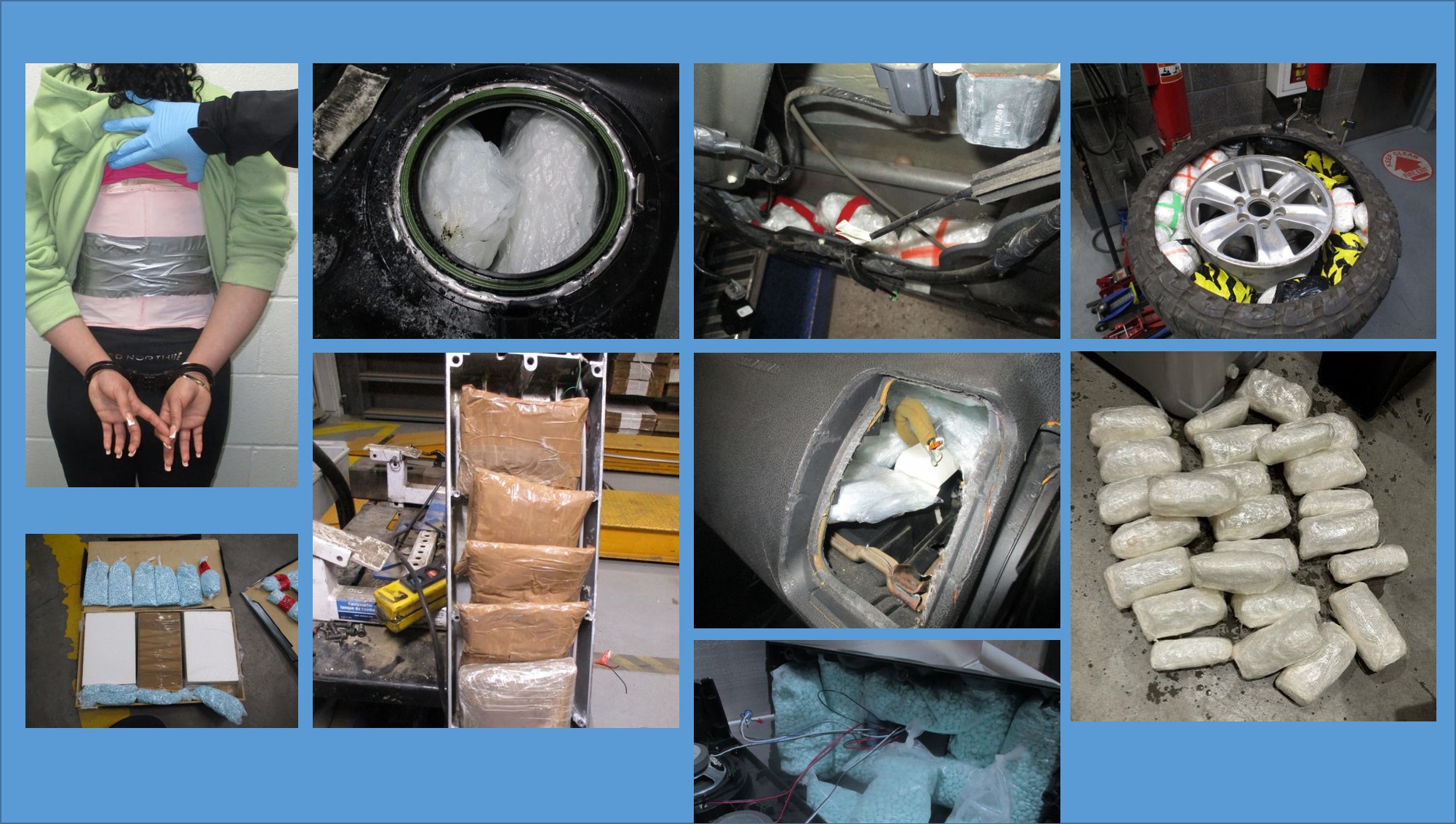 Decomisos de droga del CBP en San Diego superan los 5 mdd en 14 días