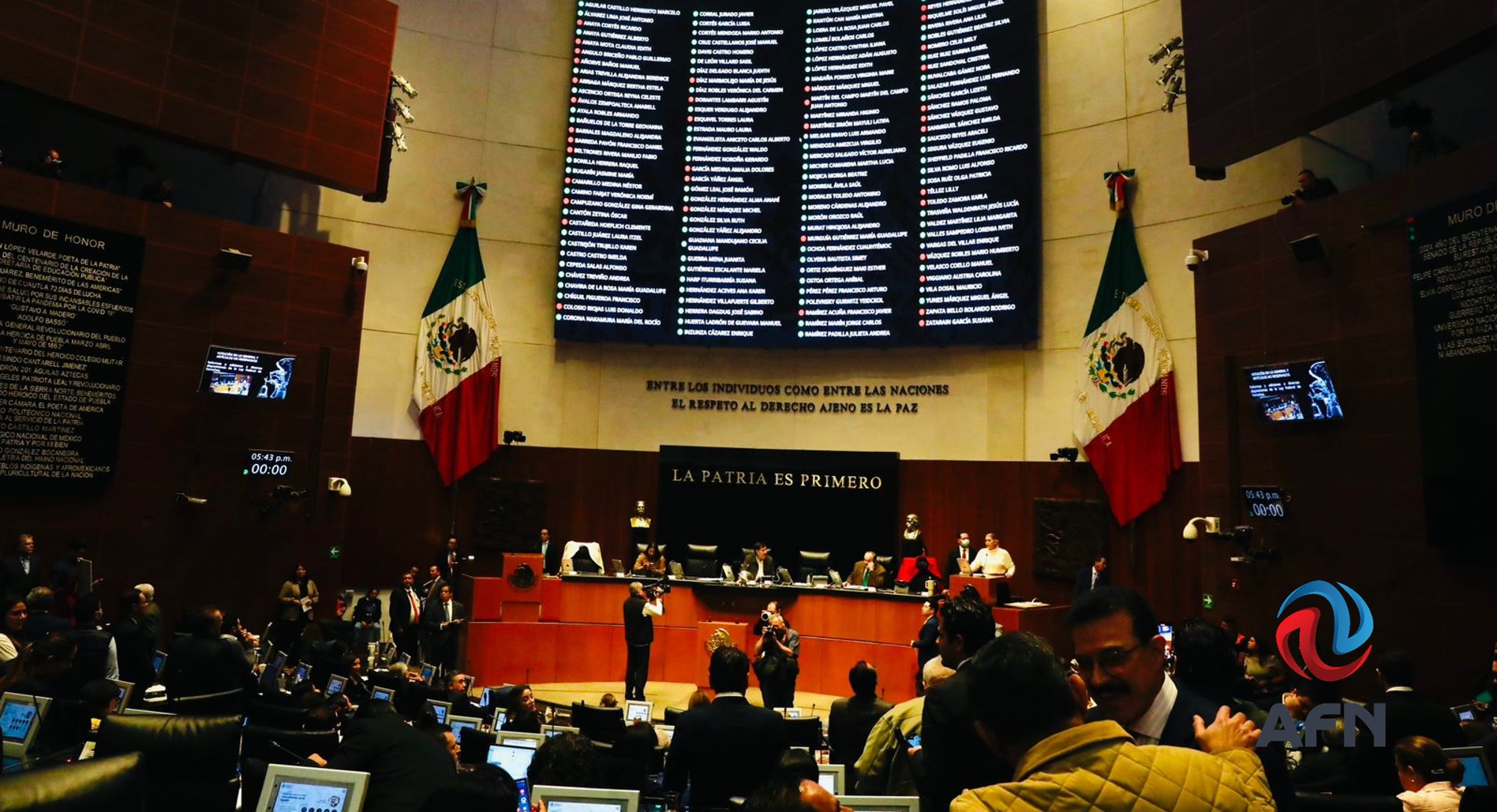 Valida el Senado el Plan B de la reforma electoral; lo envía al DOF