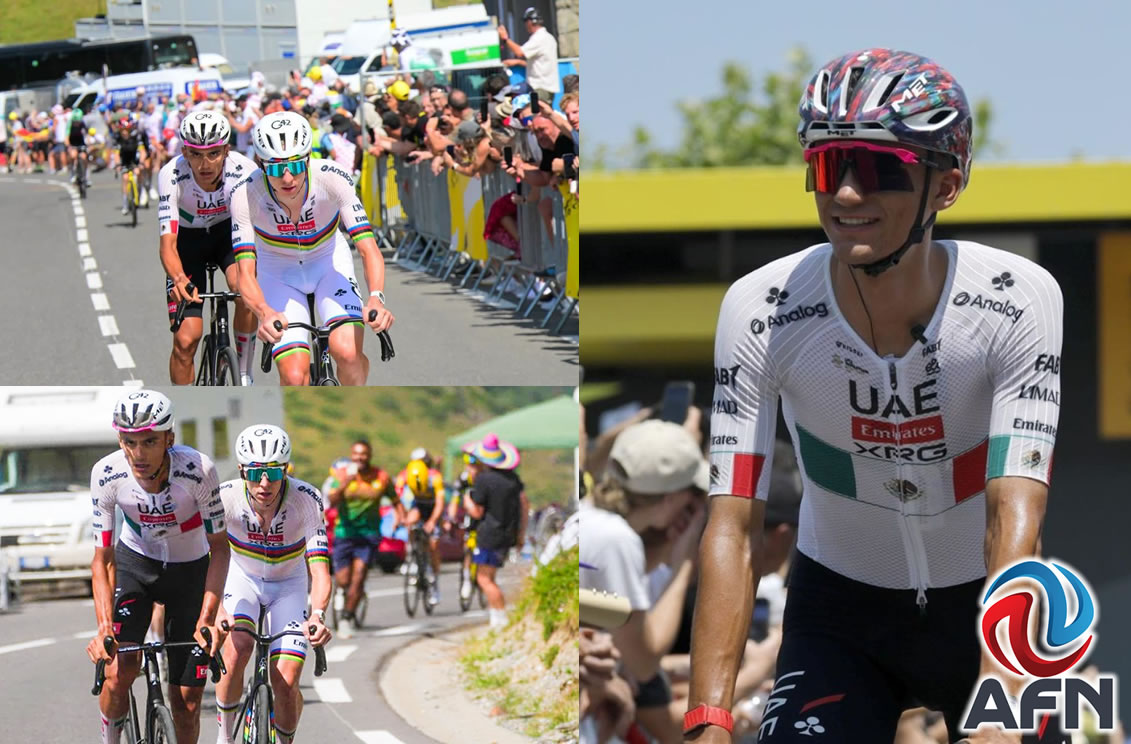 Se ubica Isaac del Toro en tercer lugar del Tour de Francia 2026
