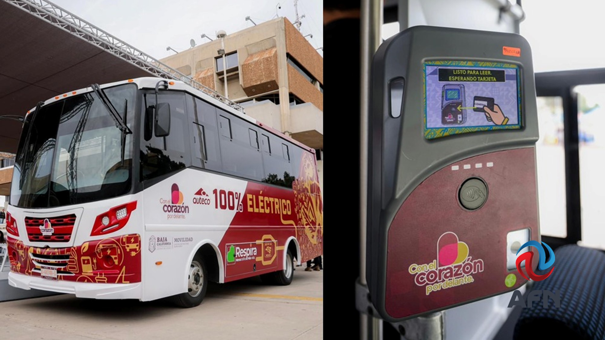 Ponen en marcha la primera ruta de transporte eléctrico en Mexicali