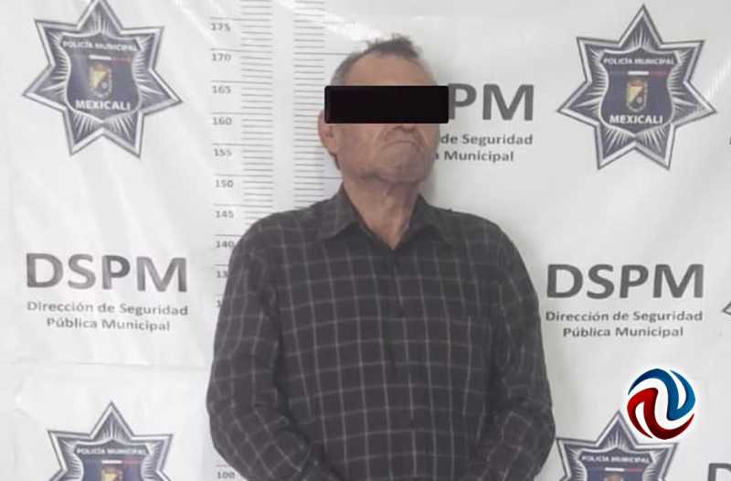 Detienen a adulto mayor por supuesto abuso sexual contra una menor
